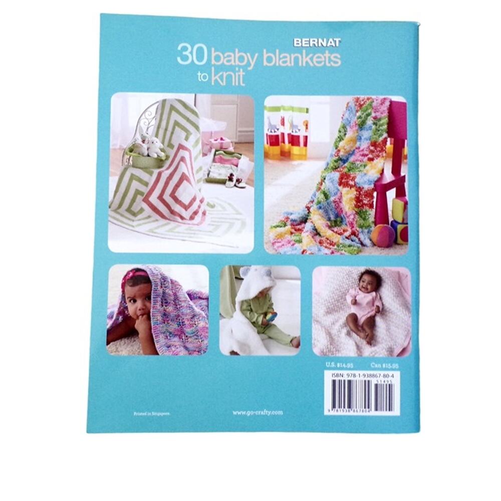 "Bernat 30 Baby Blankets to Knit" Book - Picture 2 of 5
